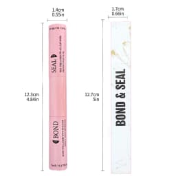 Lash Bond and Seal 10ml Individual Lashes Glue and Seal Super Strong Hold Lash Extension and Lash Glue Remover 5ml Tweezers Kit