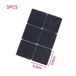 1/5Set Non-slip Self Adhesive Furniture EVA Table Chair Feet Pads Round Square Sofa Chair Leg Sticky Pad Floor Protectors Mat
