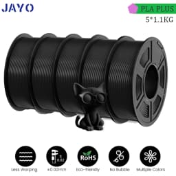 JAYO 3D Filament PLA Matte/ABS/SILK 1.75mm Minor flaws 5Rolls 3D Printing Good Liquidity For FDM 3D Printer Materials DIY Gift