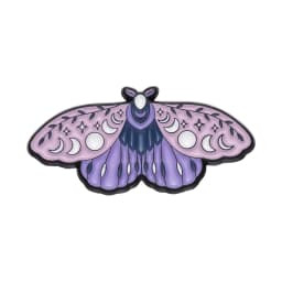 Purple Witch Magic Bottle Enamel Pin Cartoon Dream Love Potion Brooch Shirt Clothes Lapel Badge Accessories Animal Butterfly Pin