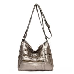 Multiple pockets Soft Leather Hand Bags For Women Luxury Handbags Women Bags Designer Shoulder Crossbody Bags