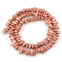 14K Gold Plated Natural Hematite Irregular Shape Loose Spacer Beads for Jewelry Making DIY Gorgeous Bracelets Necklace Earrings