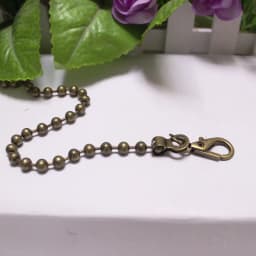 60/120cm Ball Handbag Metal Chains Shoulder Bag Strap DIY Purse Chain Gold Silver Bronze Black Handles Bag Accessories Chain
