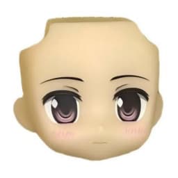 GSC Clay Man Hair white model OB11 doll accessories