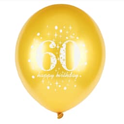 5Pc Happy Birthday Decoration Gold Rose Black 16 18 30 50 60 70 80 90 Years Birthday Party Digital Ballon Latex Party Supplies
