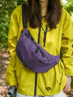 Casual Crossbody Bag Unisex Dumpling Shape Large Capacity Waterproof Nylon Leisure Shopping Bag for Men And Women