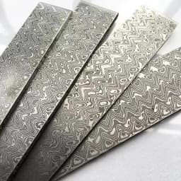 1piece New Pattern Damascus Steel for DIY Knife Making Material VG10 Sandwich Steel Knife Blade Blank Has Been Heat Treatment