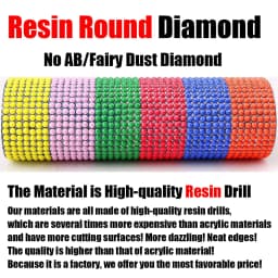 HOMFUN Resin + Fairy Dust + AB Drill Photo Custom Full Drill 5D DIY Diamond Painting Private Cross Stitch 3D 5D Embroidery Decor