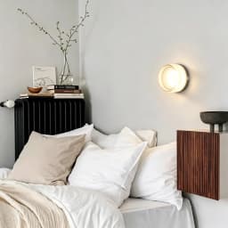 Modern Round Wall Light Acrylic LED Jelly Decor Wall Lamp Corridor Stair Living Bedroom Bedside Home Indoor Background Lighting