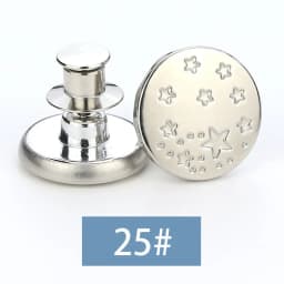 5/10/20Pcs Button Pins for Loose Jeans No Sew Instant Replacement Snap Tack Pant Button Adjustable Metal Pants Button Tightener