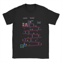 2026 Summer New Style Fun "Gorilla Khan" Video Game High-Quality Comfortable Men's Printed Round-neck T-Shirt