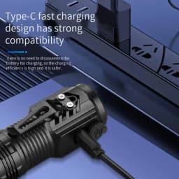 Portable Mini LED Flashlight 3LED Ultra Strong Light Flash Light USB Rechargeable Built-in Battery with Pen Clip