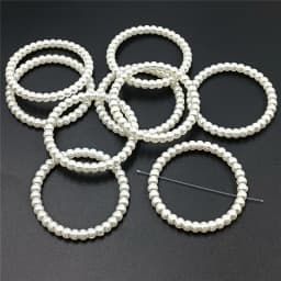 10/50/100Pcs ABS Imitation Pearl Multi-shape Star Heart Beads For Jewelry Making DIY Necklace Bracelet Pendant Fashion Material