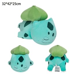 Anime Pokemon Plush Toy Sleeping Charizard Charmander Psyduck Snorlax Stuffed Doll Animal Pillow Peluche Pillow Birthday Gift