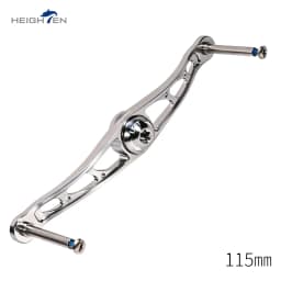 HEIGHTEN 115mm/130mm Baitcasting Reel Handle Without Knob For Shimano & Daiwa Abu Bait Reel