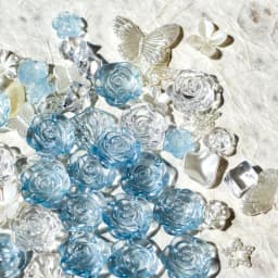 Red Rose Tea Flower Cream Filled DIY Handmade Barbecue Pain Decorative Accessories Packaging Material Fashion Jewelry Parts