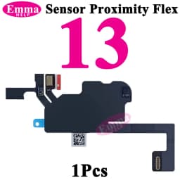 Earpiece Sensor Proximity Flex Cable Light for iPhone 16 Pro Max 15 Plus 14 17 Pro Mic Ear Speaker Microphone Repacement