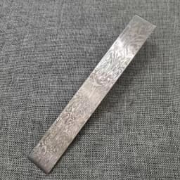 1piece New Pattern Damascus Steel for DIY Knife Making Material VG10 Sandwich Steel Knife Blade Blank Has Been Heat Treatment