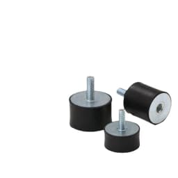 4Pcs M6 M8 Male To Female Thread Rubber Vibration Pad Shock Anti Absorber Damper Isolation Crash Mount