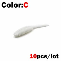New 10pcs Wobblers mini Ocean Rock Fishing Soft Lures Rubber Soft Baits 3.5cm Soft Worm Artificial Baits Bass Silicone Fish