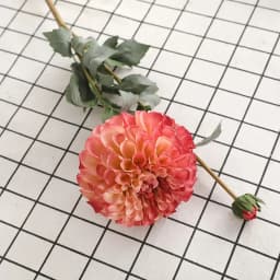 American Home Layout Simulation Autumn Daisy Fake Flower Studio Shooting Props Simulation 2 Oil Painting Dahlia