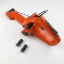 Gas Tank Assembly Rear Handle kit for Husqvarna Chainsaw 445 450 445E 450E Replace 525862104 Fuel Line Filter Buffer Springs