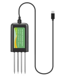 YAGO Soil Sensor 8 in 1 for Agriculture pH EC Moisture NPK Tester Android/HarmonyOS USB Smart Soil Meter for Precision Farming