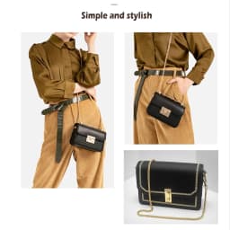 Purse Chain Strap, Replacement Bag Strap, Metal Chain for DIY Handbag Shoulder Crossbody Bag