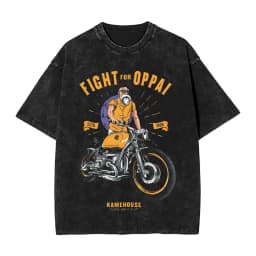 2026 Master Roshi Dragon Ball Printed T-shirt Men's and Women's Washed T-shirt High Quality Vintage Cotton T-shirt Harajuku Tops