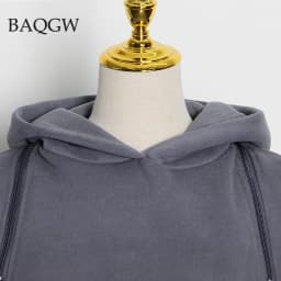 Autum Casual Solid Sweatshirt for Women Hooded Collar Long Sleeve Zipper Design Hollow Out Sweatshirts Female Fashion Outerwear