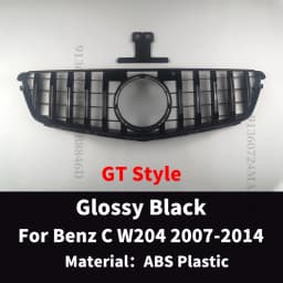 Perfect Match Front Bumper Grille Grill For Mercedes Benz C W204 C204 S204 2007-2014 C180 C200 C250 C300 AMG GT Diamond Tuning