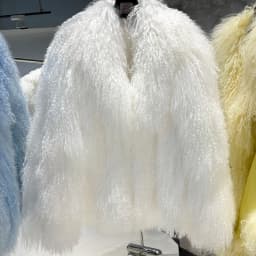 YOLOAgain 2025 Winter Warm Women's Real Mongolia Sheep Fur Jacket Plus Size 8XL Sheep Fur Coat