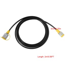 Hydraulic Pressure Test Hose 2.0m/6FT (M16*2-1/4BSP)Testing Coupling Point Hose Point Coupling Hose Test Coupling