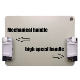 P1 Tablet Game Controller 6 Finger High Frequency Click Sensitive Ergonomic Comfort Adjustable Thickness Silicone Anti Slip