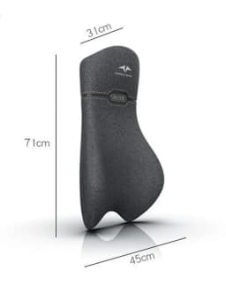 Car Integrated Headrest Lumbar Support Cushion Auto Seat Travel Relax Head Waist Support Auto Accessories Universal Headrest