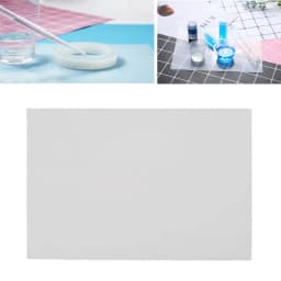 Reusable DIY Silicone Clear Mat Resin Pad Double-sided for Epoxy Resin Mould