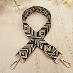 Fashionable Light Luxury Shoulder Strap with Diamond Shaped Adjustable Strap, Portable and Replaceable Luggage Accessories