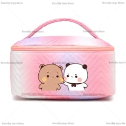 Yier Bear Panda Makeup Bag Bubu Dudu Waterproof Cosmetic Bags Tourist Portable Toiletries Bag Women Cosmetics Storage Pouch Gift