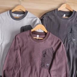 Japanese Style round Neck Fleece Lined Long Sleeve Sweatshirt Men's Color Block Casual Loose Top Breathable Polyester Fabric