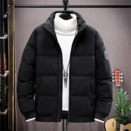 Puffer Jackets Men 2026 New Thick Warm Winter Parkas Down Coats Bomber Jackets Waterproof Casual Outerwear Mens Winter Jackets