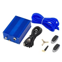 Universal Black Car Exhaust Vacuum Valve Controller Remote Control Of the Exhaust Valve Actuator With Memory 12V