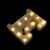 16/21CM DIY Luminous Lights LED Letter Night Light Creative Letters Alphabet Number Battery Lamp Romantic Party Decoration
