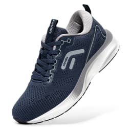 FitVille Men Wide Width Running Sneakers, Breathable Light Athletic Training Shoes, Comfort Wide Footwear for Swollen Feet, Diabetic Feet