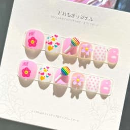 Rabbit Children False Nails Flower Full Cover Nail Art Tips Kids Fake Nail Extension Nail Supplies Bears Kids Cartoon Fake Nails