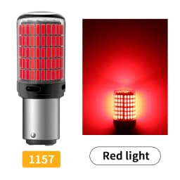 2pcs High Power Car LED Light Glass 4014SMD Canbus 1156 P21W PY21W 1157 P21/5W 7440 W21/5W W21W Turn Signal Lamp Tail Indicator