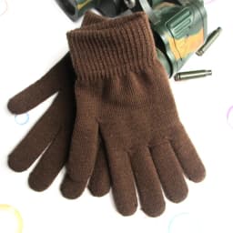 Autumn And Winter Men's Women's Touch Screen Cold-proof Warm Finger Gloves Korean Version All-match Cycling Knitted Wool Gloves