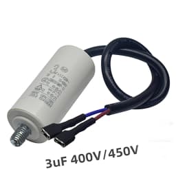 Refrigerator Starter/ 400-450V 2.5/ 3/ 4/ 5UF Capacitor for Haier/ Frestec Compressor Replace Overload Overheat Protector Relay