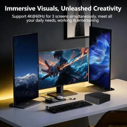 Windows 11 Pro Mini Pc Computer Intel N150/Core I9 10980HK/I3-6100 16GB RAM 512GB 1/2TB SSD Pocket PC Gamer 4K HD Mini Gaming PC Desktop