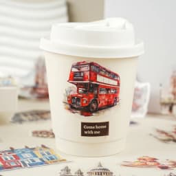 30pcs/pack PET Clear Sticker Bag Travel Around World London Paris Swiss Thai Maldives Landscape Journaling Scrapbook Collages