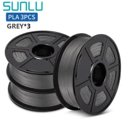 SUNLU 3 Rolls PLA PETG 3D Filament 1KG 1.75mm +/-0.02MM 3D Printing Filament Neatly Wound Filament Vacuum Packing Fast Shipping
